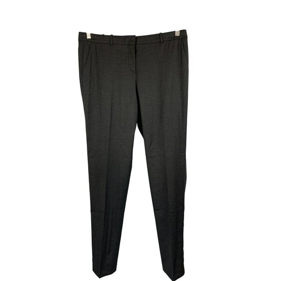 Hugo Boss Mens Black Dress Pants Size 30 Slim Fit Wool Blend - Picture 1 of 4